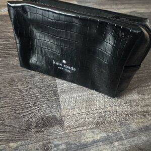 Kate Spade Black Makeup Bag